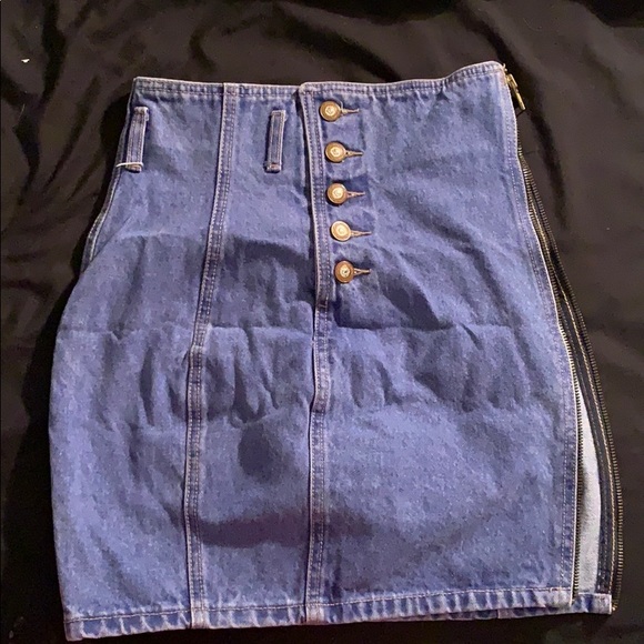 mini high waisted skirt